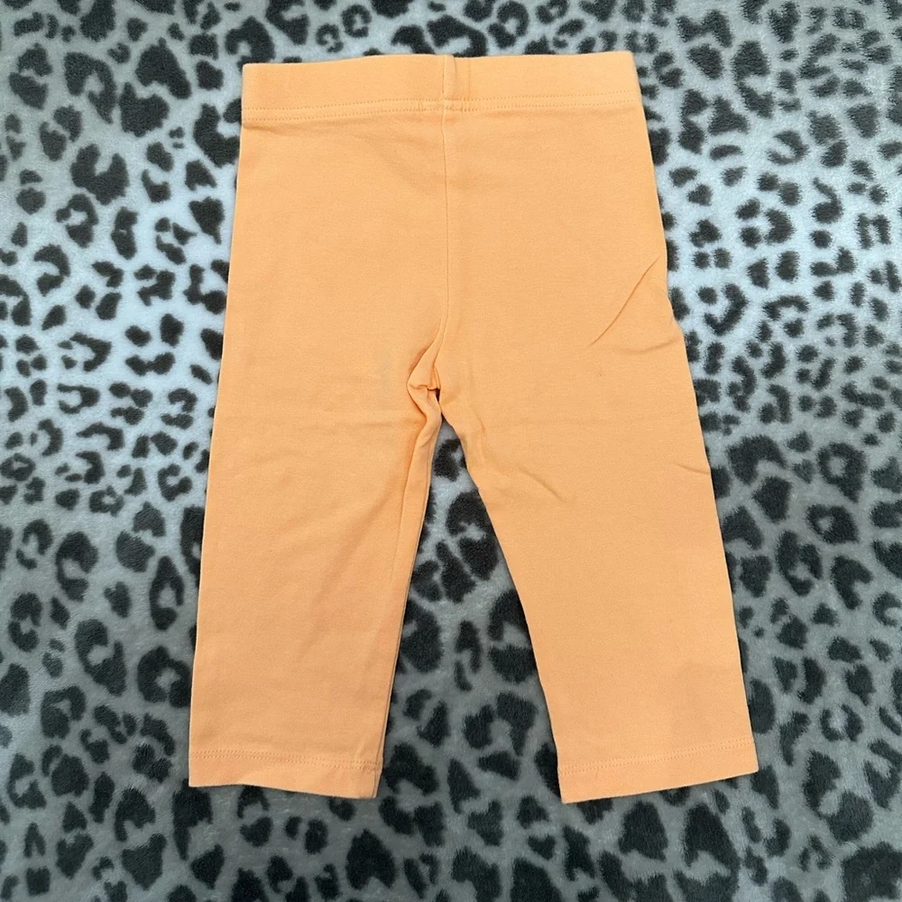 NWOT Carter’s Basic Legging in Peachy Orange Size 3T Toddler Girl